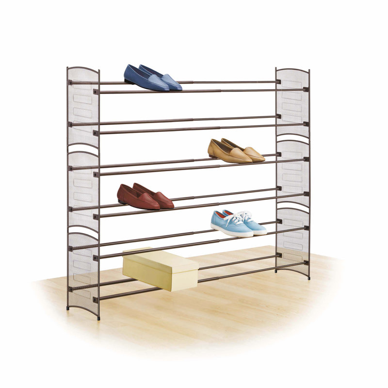 Lynk Expandable 12 Pair Shoe Rack & Reviews Wayfair